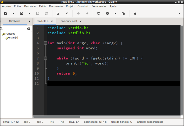 themes for geany text editor